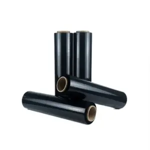 Folia stretch czarna 2.5kg